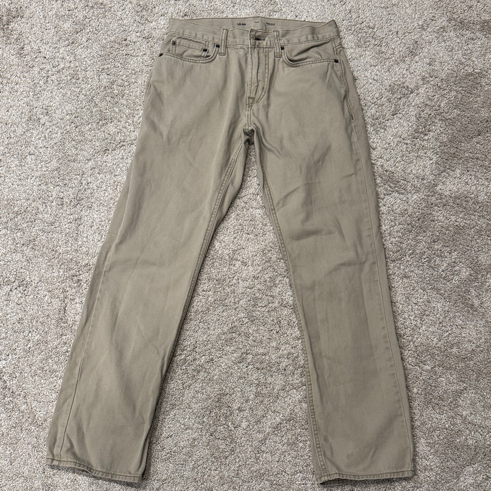 Old Navy Straight Jeans in Khaki